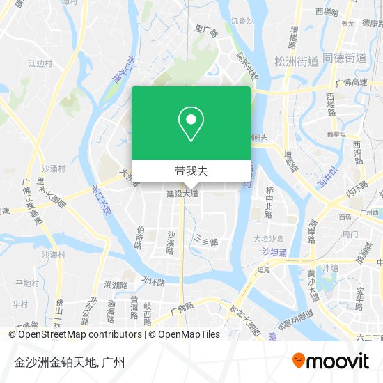 金沙洲金铂天地地图