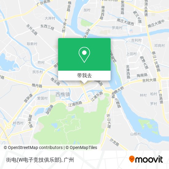 街电(W电子竞技俱乐部)地图