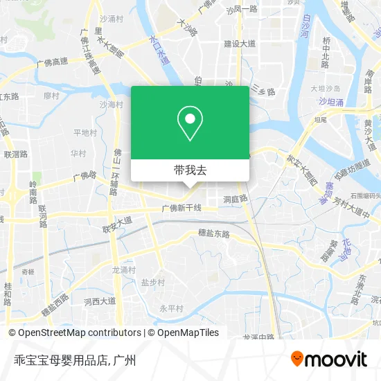 乖宝宝母婴用品店地图