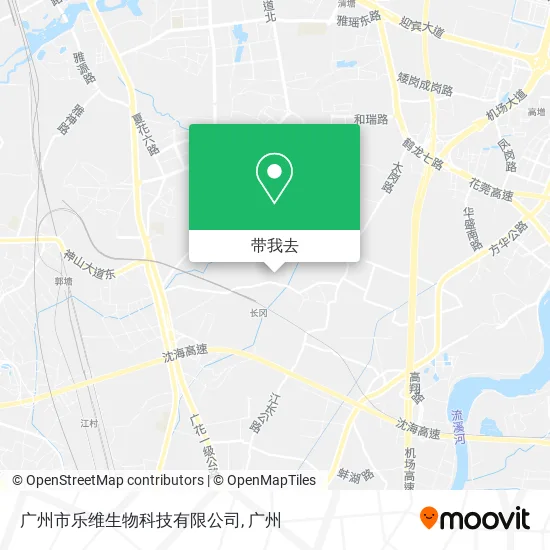 广州市乐维生物科技有限公司地图