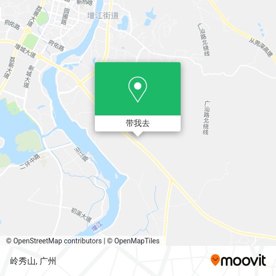 岭秀山地图