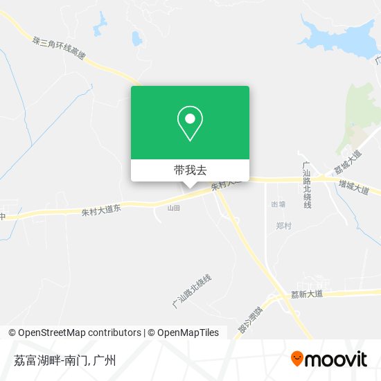 荔富湖畔-南门地图