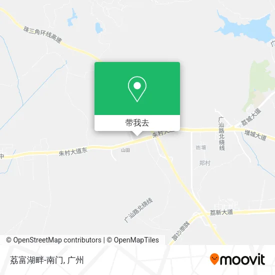荔富湖畔-南门地图