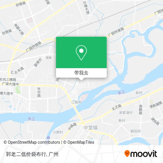郭老二低价袋布行地图