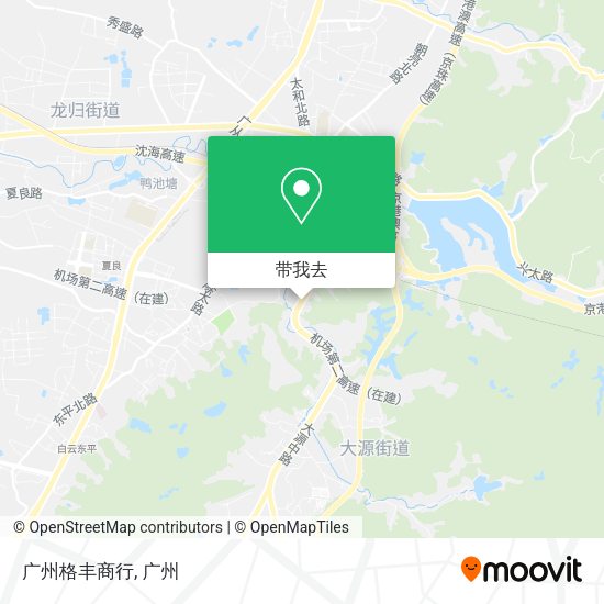 广州格丰商行地图