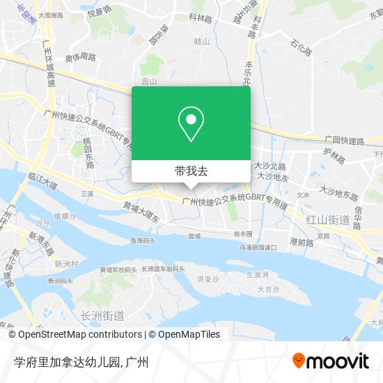 学府里加拿达幼儿园地图