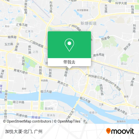 加悦大厦-北门地图