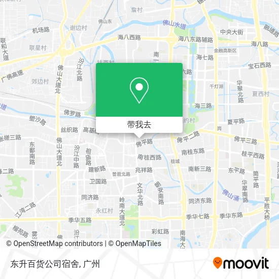 东升百货公司宿舍地图