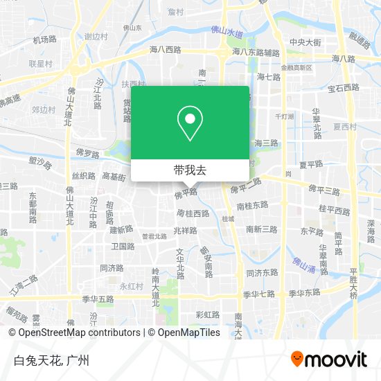 白兔天花地图