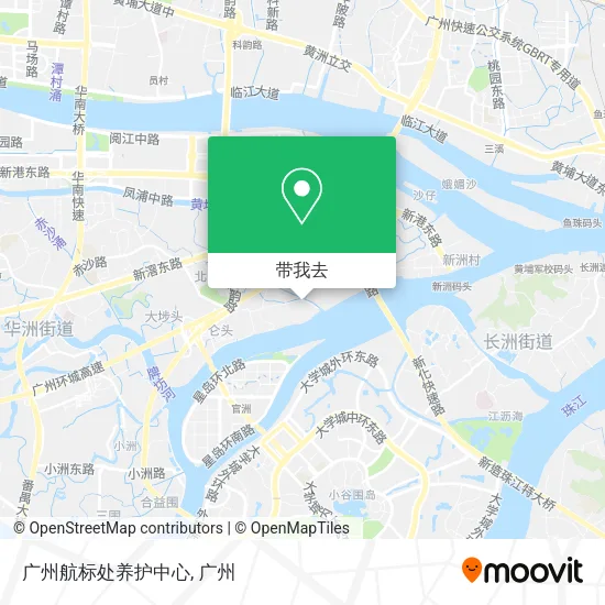 广州航标处养护中心地图