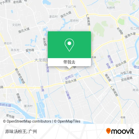 原味汤粉王地图