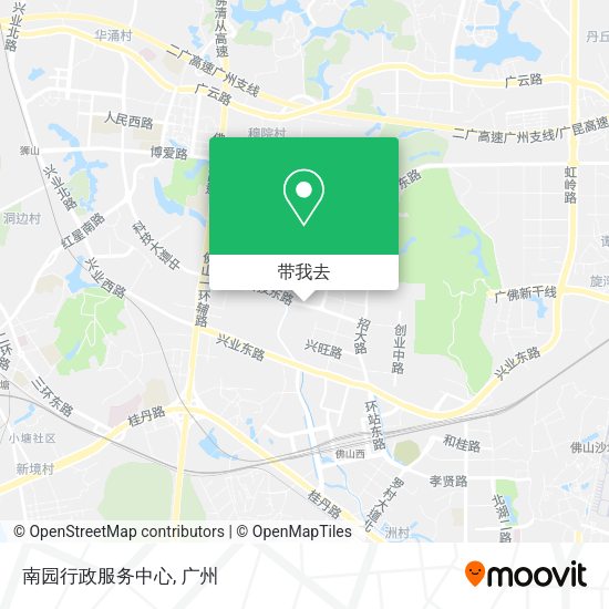 南园行政服务中心地图