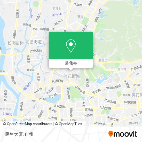民生大厦地图