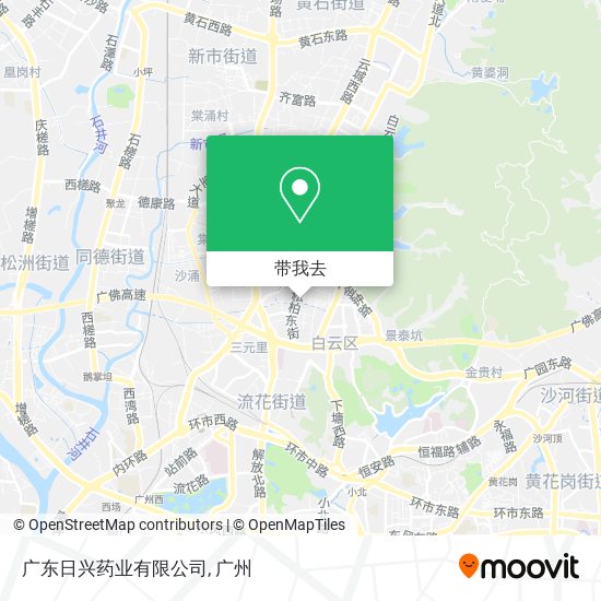 广东日兴药业有限公司地图