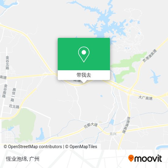 恆业泡绵地图