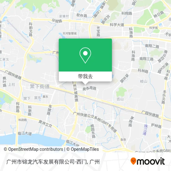 广州市锦龙汽车发展有限公司-西门地图