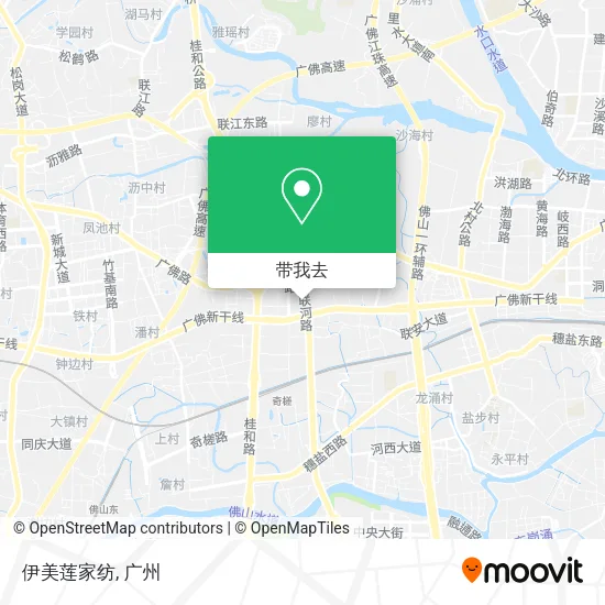 伊美莲家纺地图