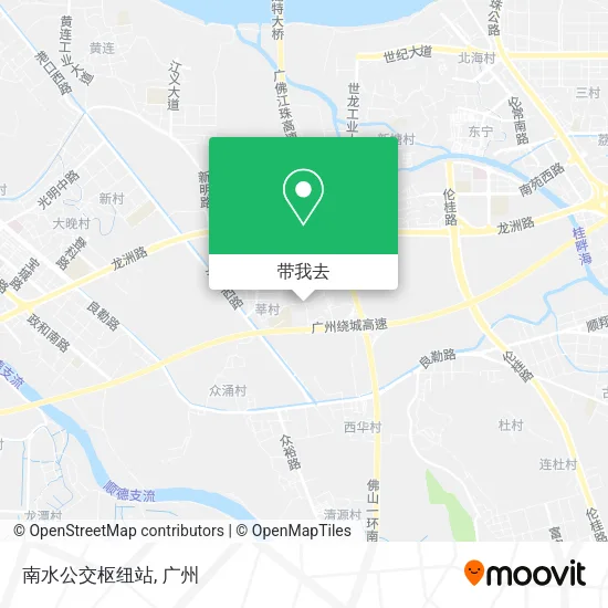南水公交枢纽站地图