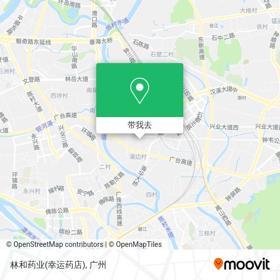 林和药业(幸运药店)地图