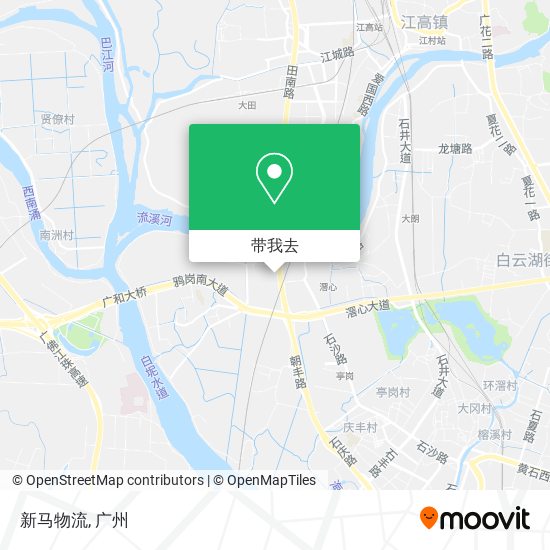 新马物流地图