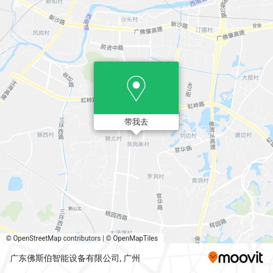 广东佛斯伯智能设备有限公司地图
