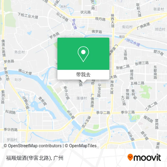 福顺烟酒(华富北路)地图