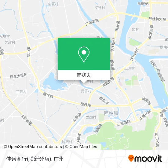 佳诺商行(联新分店)地图