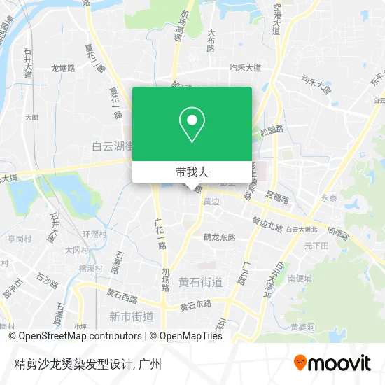 精剪沙龙烫染发型设计地图