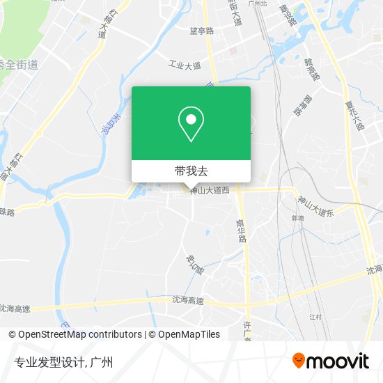 专业发型设计地图