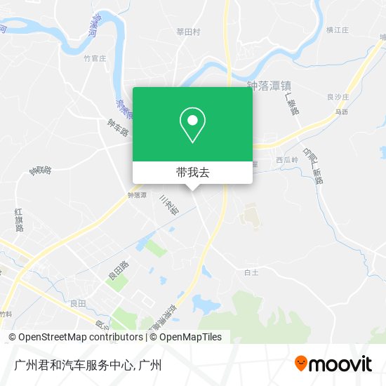 广州君和汽车服务中心地图