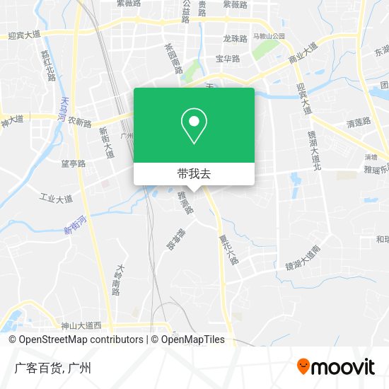 广客百货地图