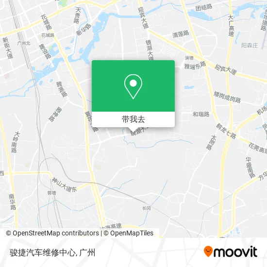 骏捷汽车维修中心地图