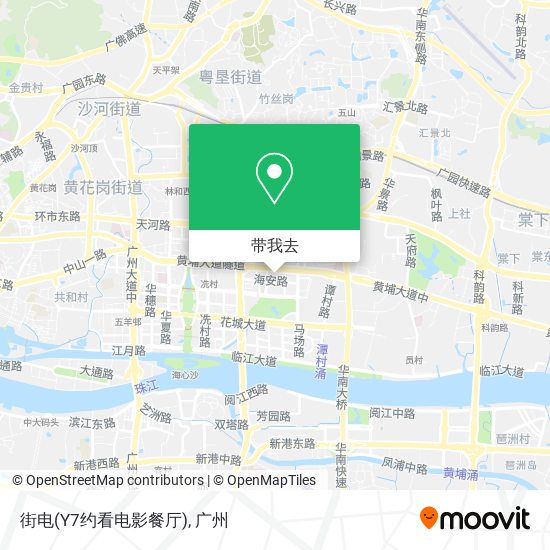 街电(Y7约看电影餐厅)地图