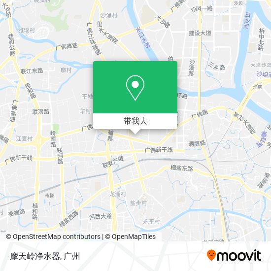 摩天岭净水器地图