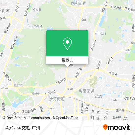 营兴五金交电地图