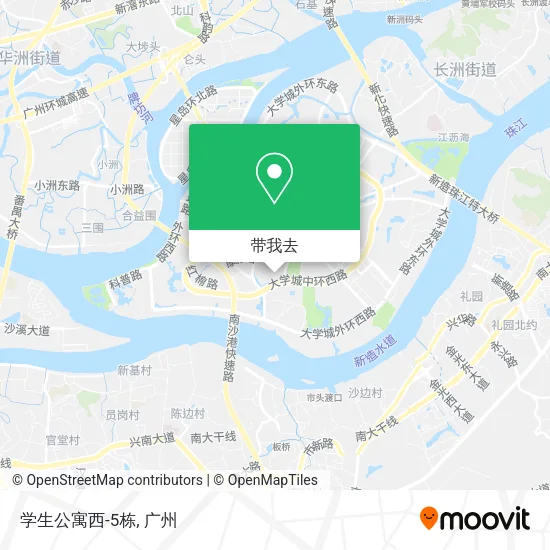 学生公寓西-5栋地图
