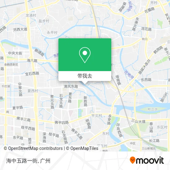 海中五路一街地图