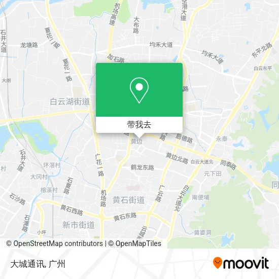 大城通讯地图