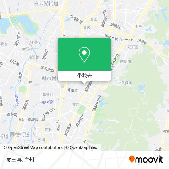 皮三喜地图