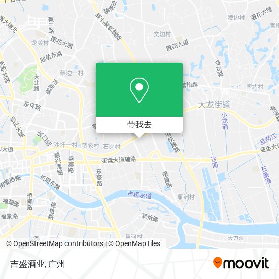 吉盛酒业地图