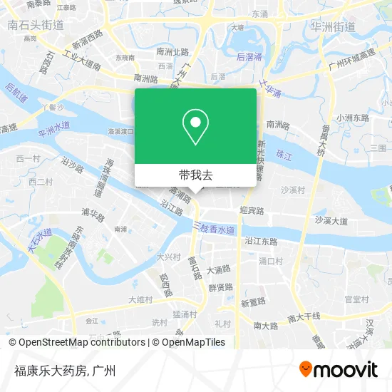 福康乐大药房地图