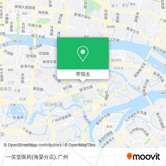 一笑堂医药(海晏分店)地图