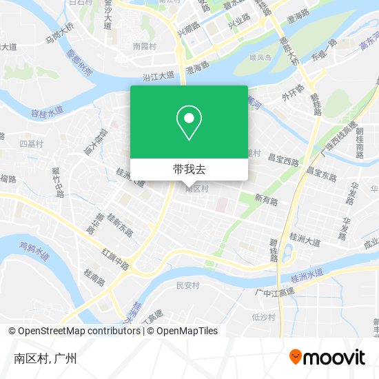 南区村地图