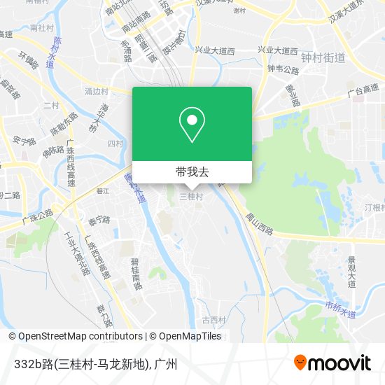 332b路(三桂村-马龙新地)地图