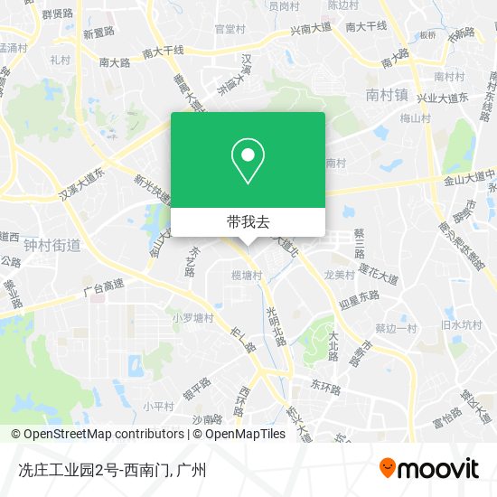 冼庄工业园2号-西南门地图