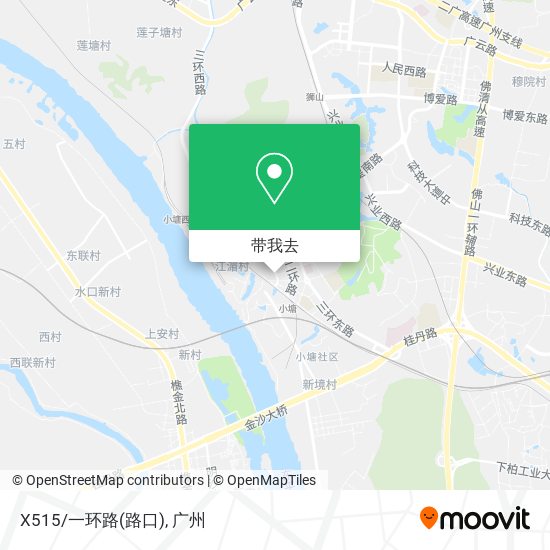 X515/一环路(路口)地图