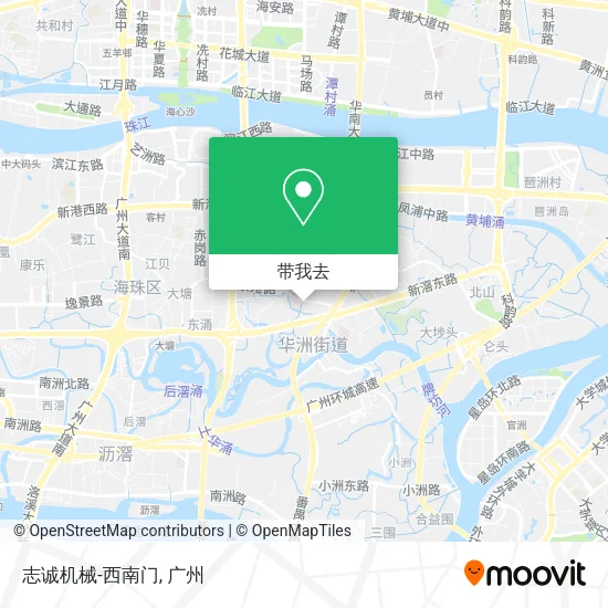 志诚机械-西南门地图