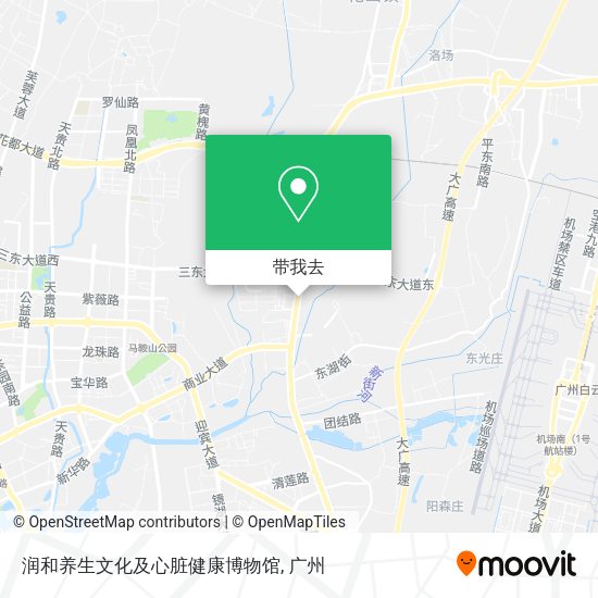 润和养生文化及心脏健康博物馆地图