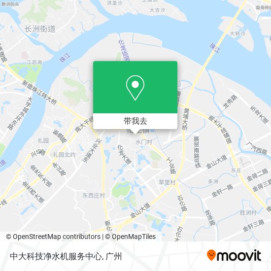 中大科技净水机服务中心地图