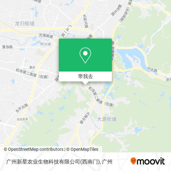 广州新星农业生物科技有限公司(西南门)地图